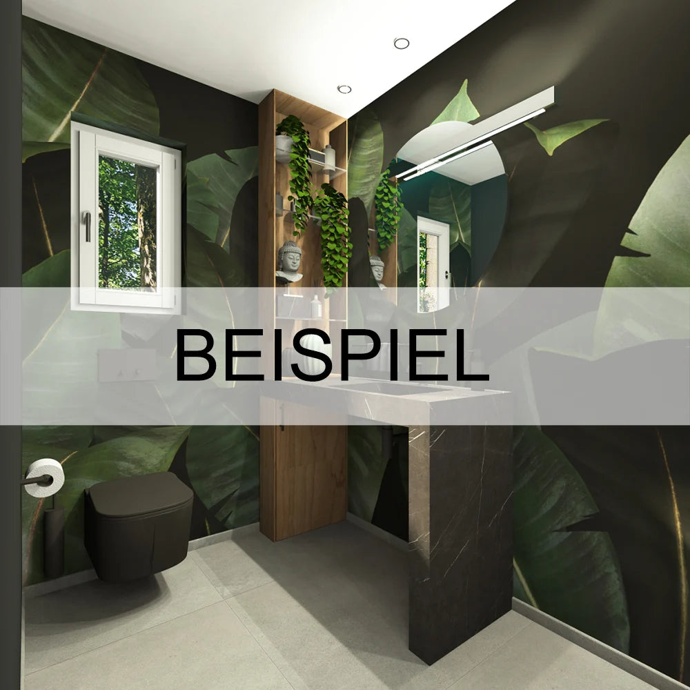 Individuelle Badplanung für ein Gäste-WC